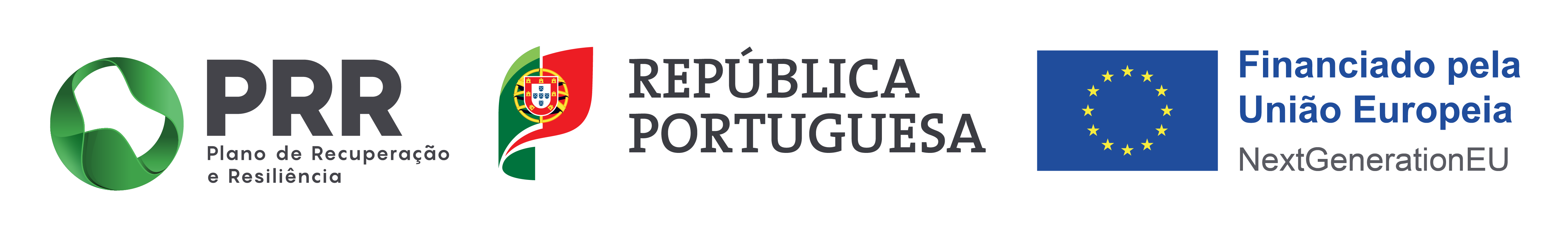 PRR · República Portuguesa · Financiado pela União Europeia — NextGenerationEU